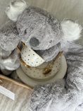 Load image into Gallery viewer, Coral Koala Mum & Bub hamper – soft grey comforter baby gift