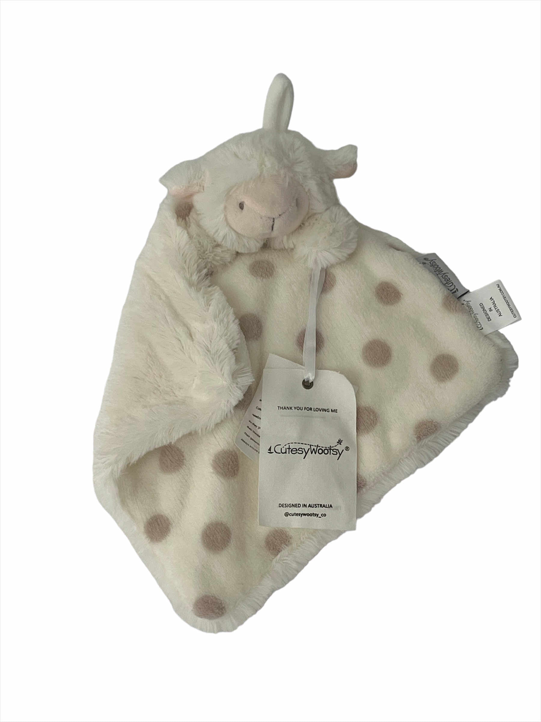 Tiffany Lamb Snuggle Set โ Loved by Dolly & Gigi | Chosen by Caterina Mete
