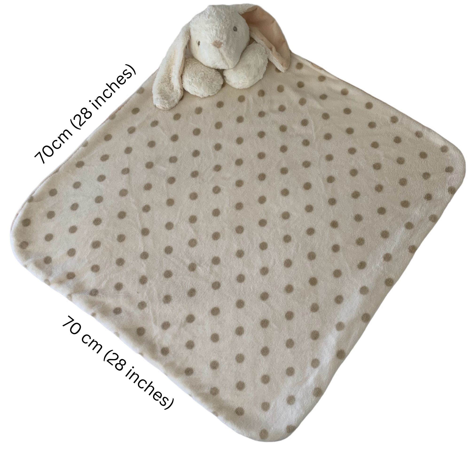 Ariel Bunny Jumbo Comforter Blanket | Soft Baby Blanket & Keepsake