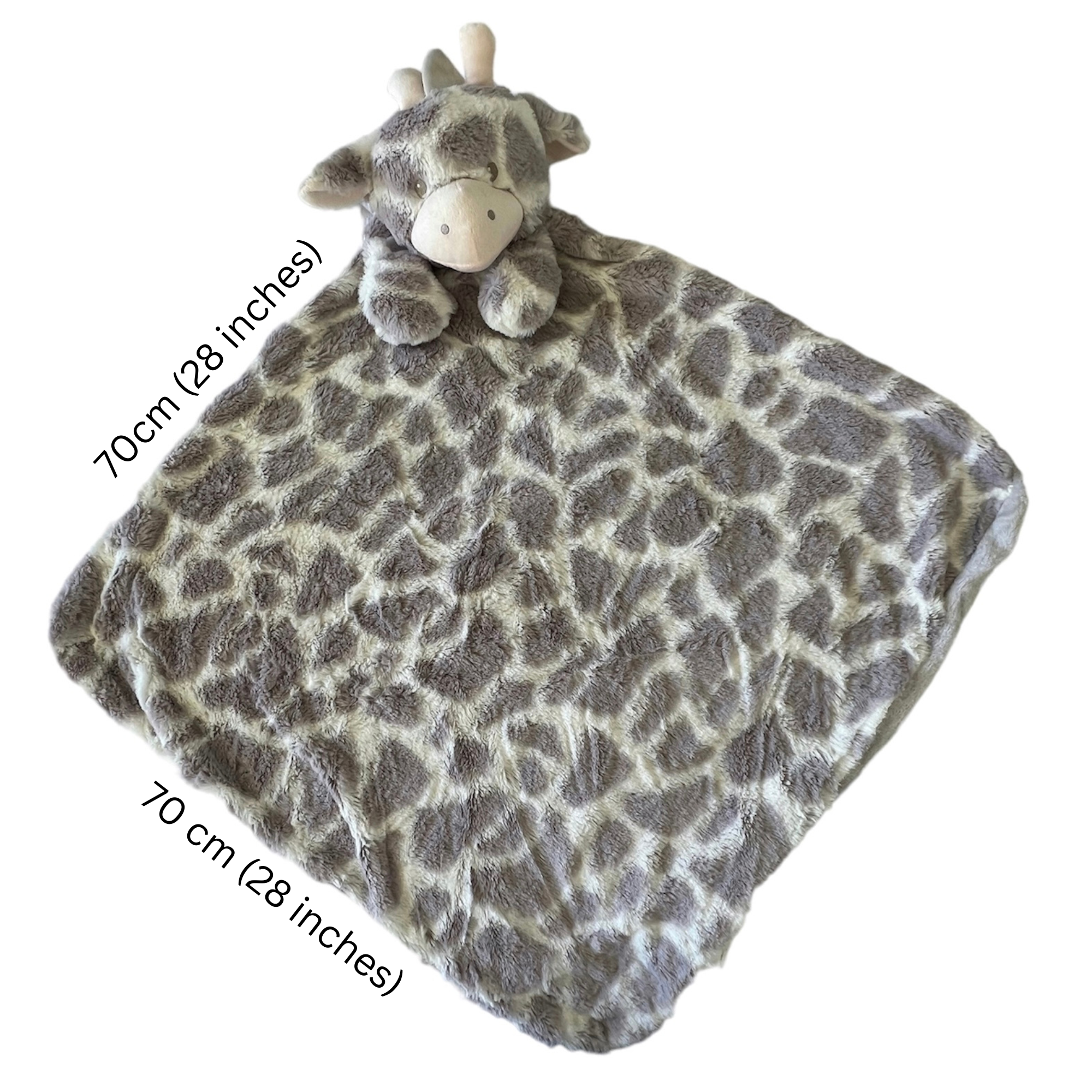 Skye Giraffe Jumbo Comforter Blanket | Elegant Soft Baby Blanket & Keepsake