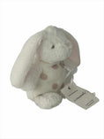 Load image into Gallery viewer, Soft cream bunny cuddly companion plush toy by Cutesy Wootsy, perfect for baby girls and toddler snuggles.