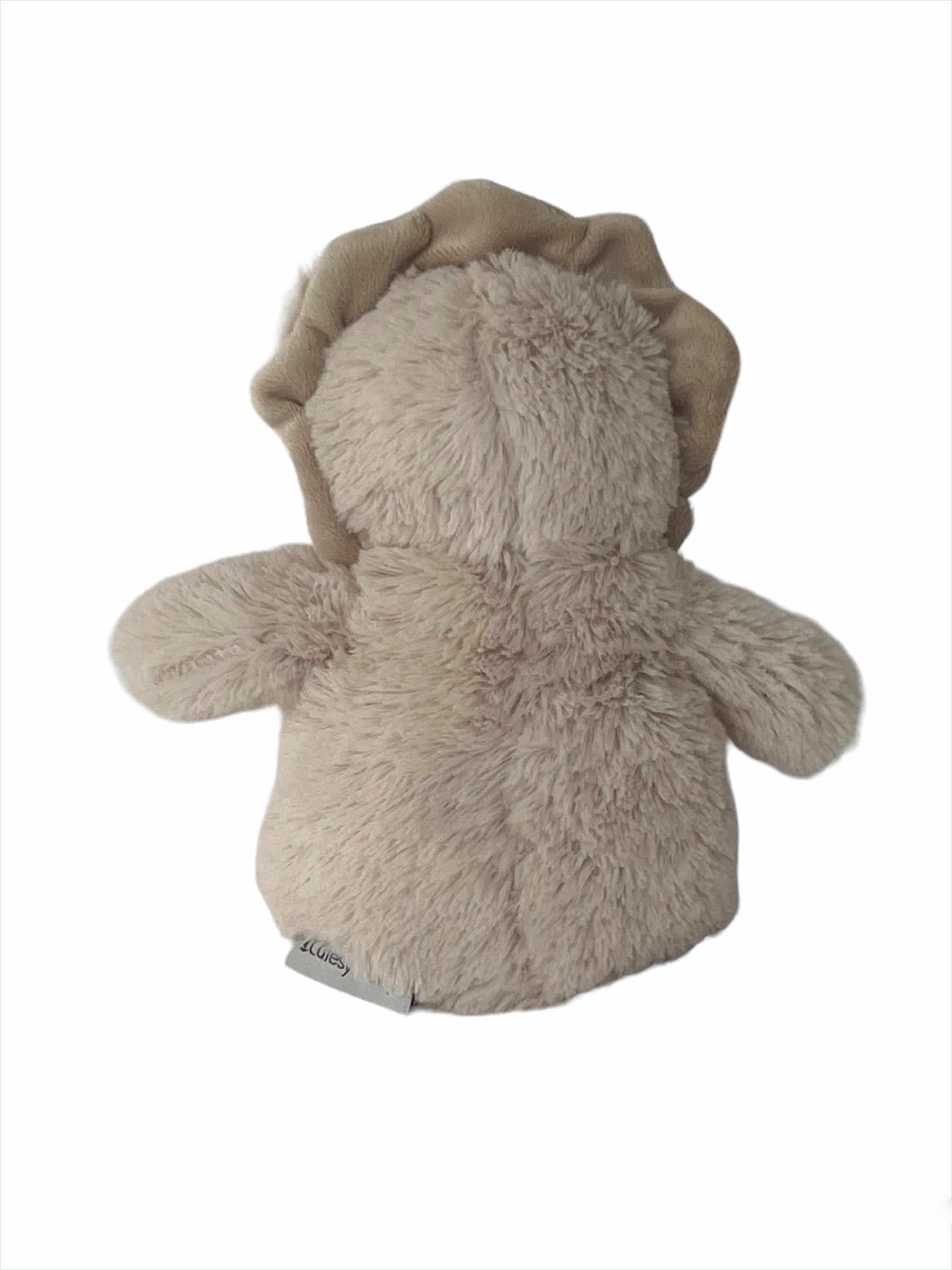 Golden lion cuddly companion plush toy from Cutesy Wootsy, perfect for toddler cuddles and jungle nursery themes.