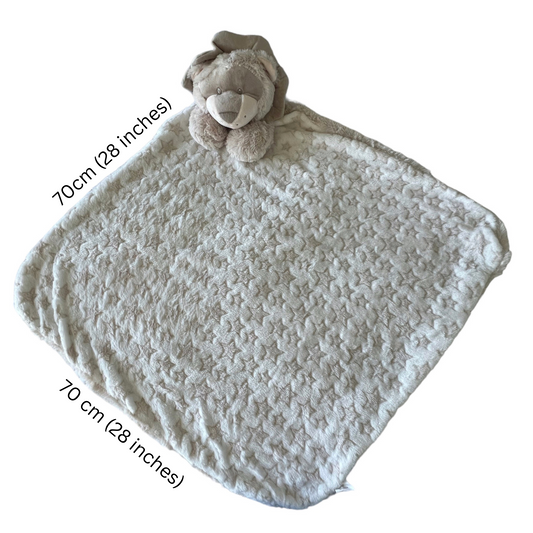 Sonny Lion Jumbo Comforter Blanket | Brave Soft Baby Blanket & Keepsake