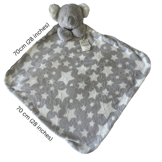 Coral Koala Jumbo Comforter Blanket | Soft Australian Baby Blanket & Keepsake