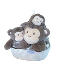 Load image into Gallery viewer, Finn Monkey Jungle Gift Set – Jumbo Comforter, Mini Snuggle & Plush Toy
