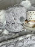 Load image into Gallery viewer, Coral Koala Mum & Bub hamper – soft grey comforter baby gift

