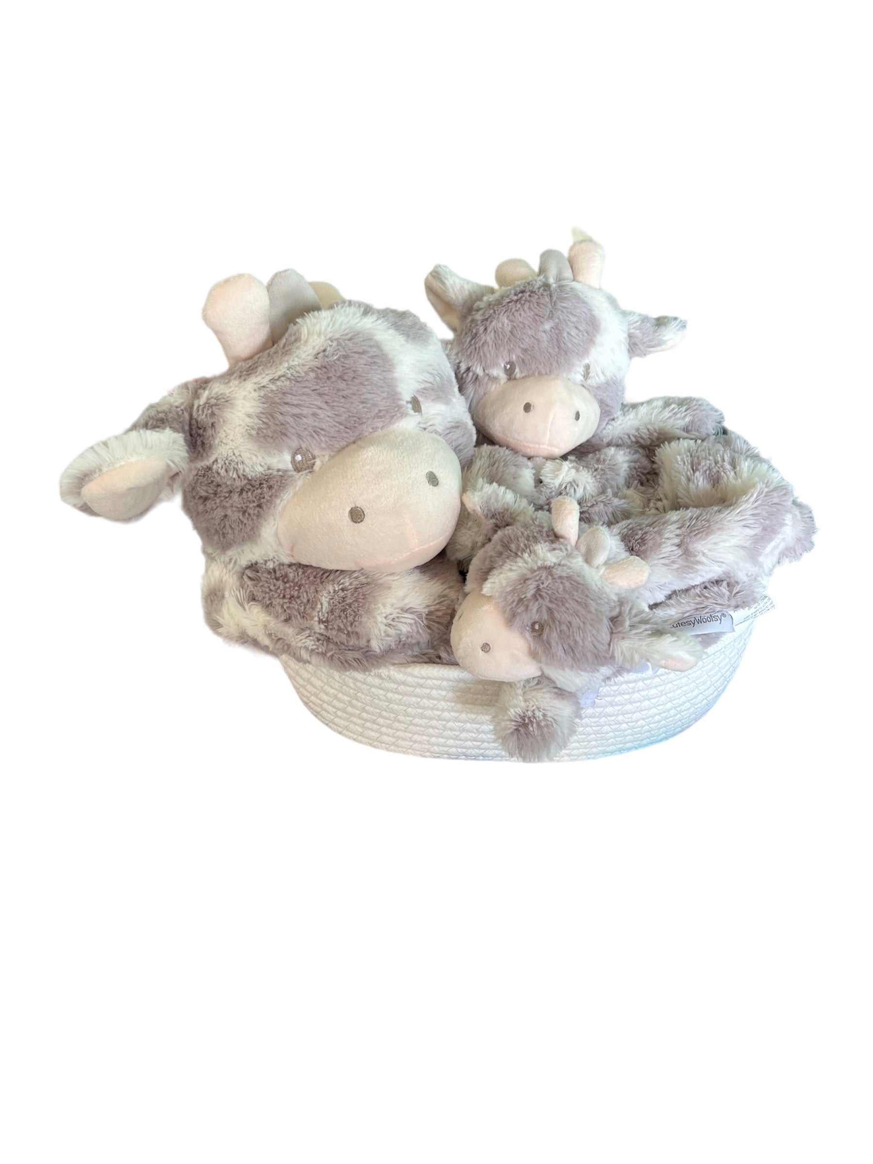 Skye Giraffe Baby Gift Bundle – Jumbo Comforter, Snuggle Blanket & Plush Toy Set