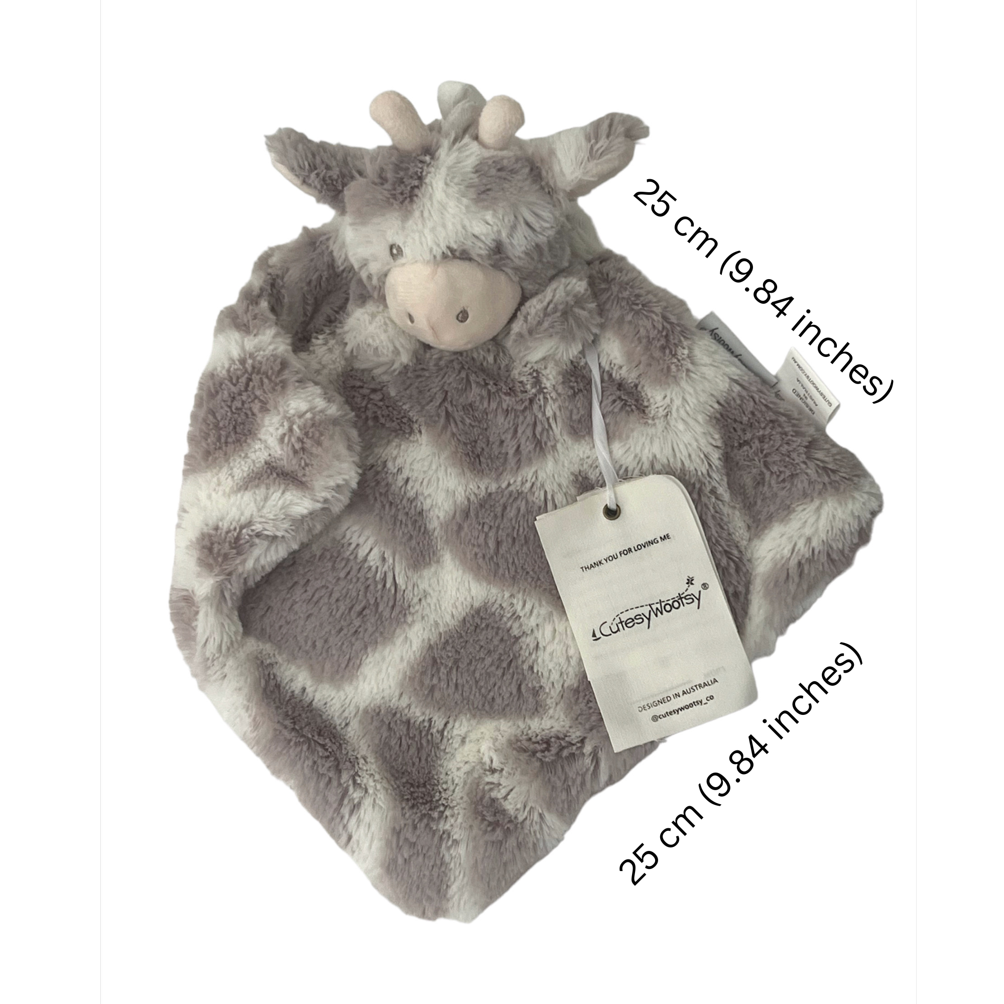 Skye Giraffe Baby Gift Bundle – Jumbo Comforter, Snuggle Blanket & Plush Toy Set