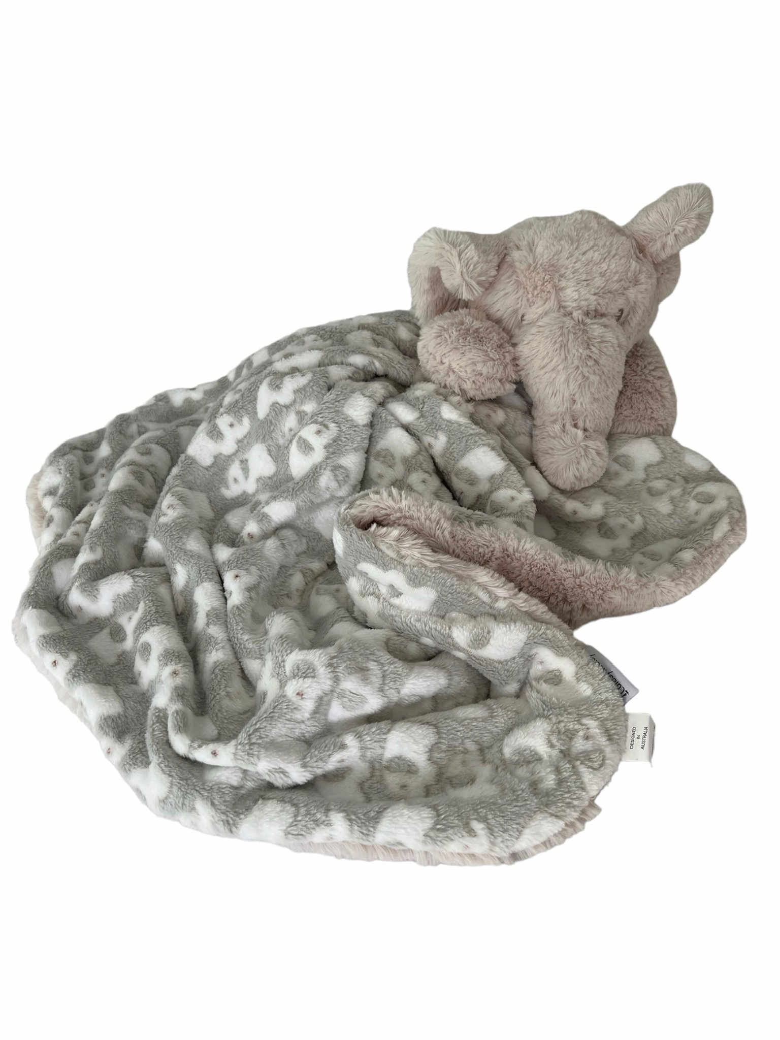 Cutesy Wootsy Ocean the Elephant Jumbo Comforter Blanket - Cutesy Wootsy