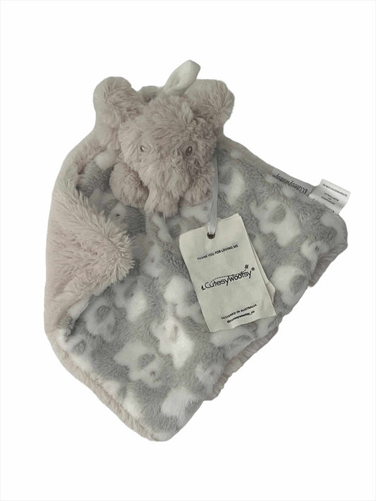 Ocean the Elephant Baby Comforter - Cutesy Wootsy