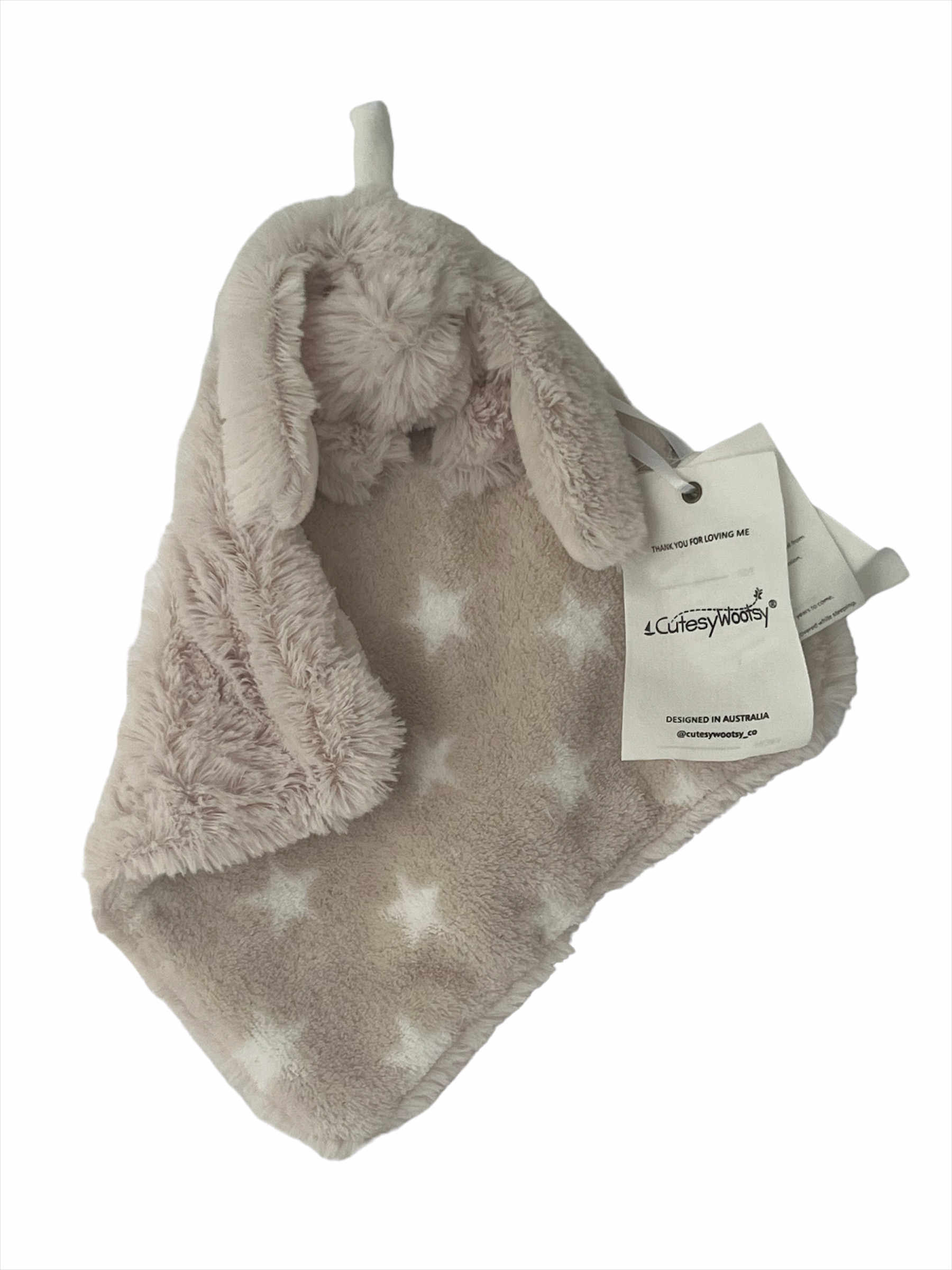 Sebastian the Bunny Baby Comforter - Cutesy Wootsy